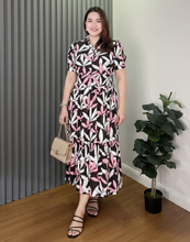 Load image into Gallery viewer, Sale! Diana Maxi Printed Dress 0033