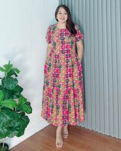 Load image into Gallery viewer, *Atasha Maxi Printed Dress 0081