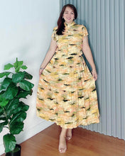 Load image into Gallery viewer, *Bela Maxi Printed Dress 0165