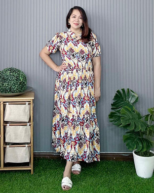 Sale! Bianca Maxi Printed Dress 0154