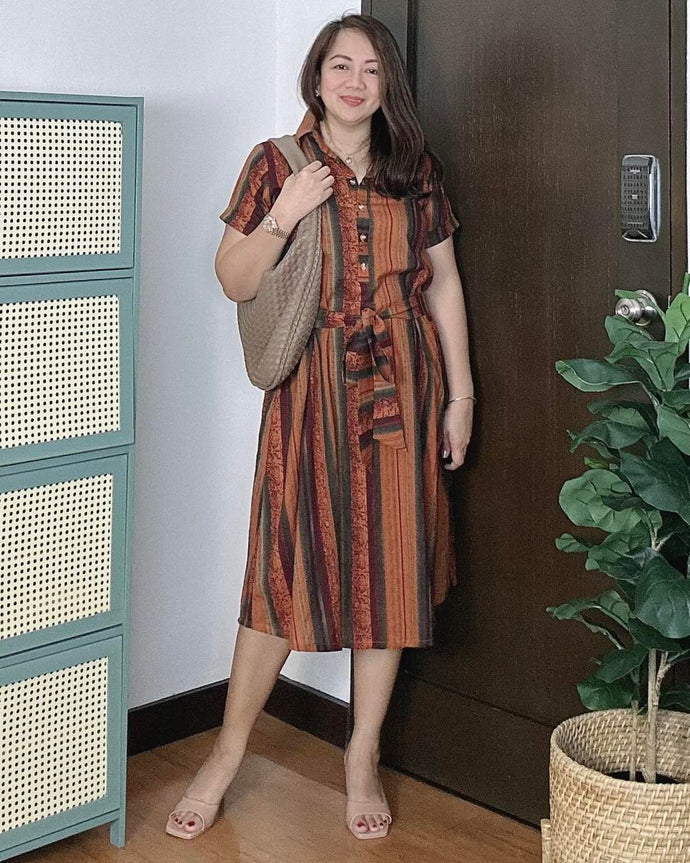 Luna Printed Dress 0014
