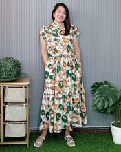 Load image into Gallery viewer, Bela Maxi Printed Dress 0062