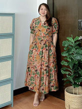 Load image into Gallery viewer, *Sigrid Maxi Printed Dress 0096