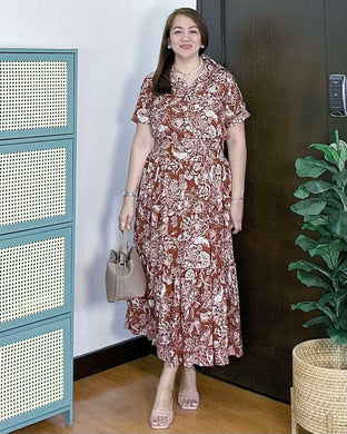 *Lysa Maxi Printed Dress 0064