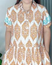 Load image into Gallery viewer, *Ara Printed Senefa Dress 0025