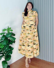 Load image into Gallery viewer, *Bela Maxi Printed Dress 0165