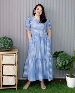 Martha Maxi Striped Dress 0022