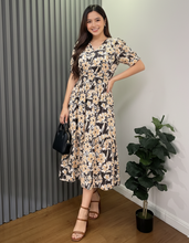 Load image into Gallery viewer, Sale! Sigrid Maxi Printed Dress 0044