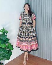 Load image into Gallery viewer, *Ara Printed Senefa Dress 0027