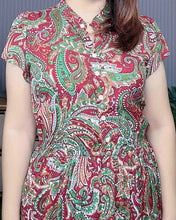 Load image into Gallery viewer, Sale! Bela Maxi Printed Dress 0051