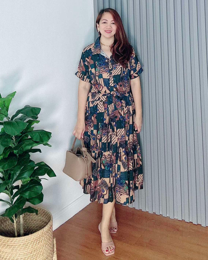 *Kyla Printed Dress 0078