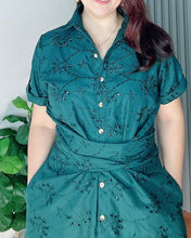 Load image into Gallery viewer, *Julia Maxi Eyelet Embroidered Dress 0045