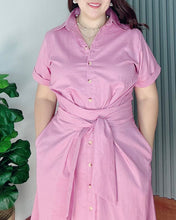 Load image into Gallery viewer, *Julia Maxi Premium Linen Dress 0041