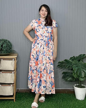 Load image into Gallery viewer, Bela Maxi Printed Dress 0089