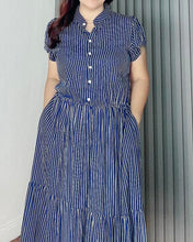 Load image into Gallery viewer, *Bela Maxi Striped Dress 0177