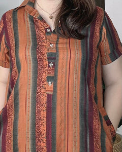 Luna Printed Dress 0014