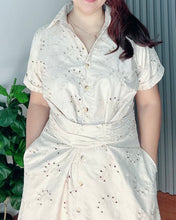 Load image into Gallery viewer, *Julia Maxi Eyelet Embroidered Dress 0046
