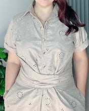Load image into Gallery viewer, *Julia Maxi Eyelet Embroidered Dress 0047