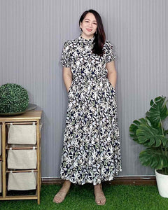 Bianca Maxi Printed Dress 0166