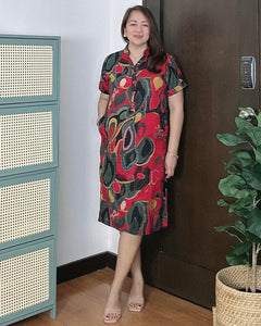 Bea Printed Dress 0409