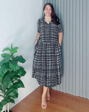 Load image into Gallery viewer, *Ara Checkered Dress 0019