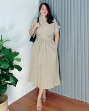 Load image into Gallery viewer, * Vera Plain Soft Linen Dress 0001