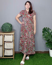 Load image into Gallery viewer, Sale! Bela Maxi Printed Dress 0051