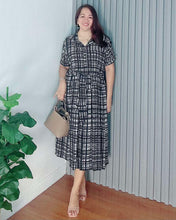 Load image into Gallery viewer, *Ara Checkered Dress 0019