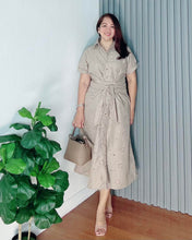 Load image into Gallery viewer, *Julia Maxi Eyelet Embroidered Dress 0047