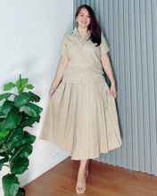 Load image into Gallery viewer, Trisha Premium Linen Top and Skirt Coordinates 0028