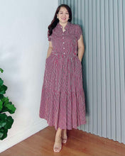 Load image into Gallery viewer, *Bela Maxi Striped Dress 0176