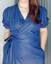 Load image into Gallery viewer, Say Overlap Dress 0003