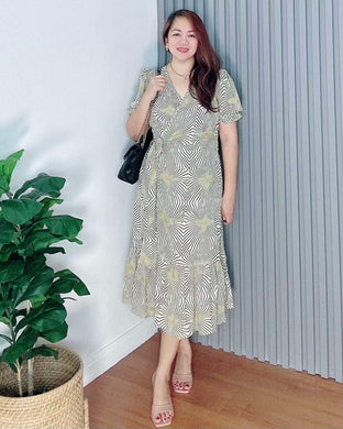 Say Overlap Dress 0001
