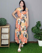 Load image into Gallery viewer, Bela Maxi Printed Dress 0076