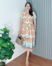 Load image into Gallery viewer, *Ara Printed Senefa Dress 0025