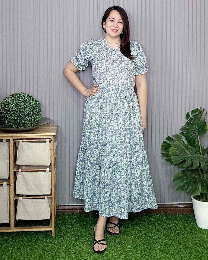 Martha Maxi Printed Dress 0024