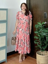 Load image into Gallery viewer, *Martha Maxi Printed Dress 0055