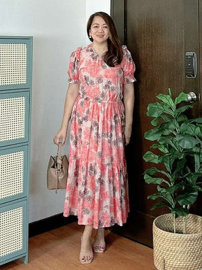 Sale! Martha Maxi Printed Dress 0055