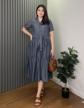 Load image into Gallery viewer, Sale! Pia Plain Soft Denim Dress 0223