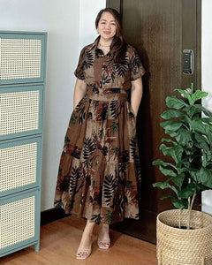 *Lysa Maxi Printed Dress 0045