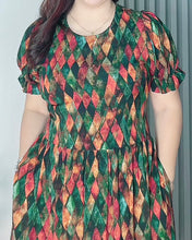 Load image into Gallery viewer, *Atasha Maxi Printed Dress 0079