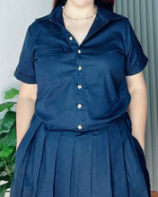 Load image into Gallery viewer, Trisha Premium Linen Top and Skirt Coordinates 0029
