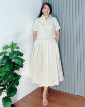 Load image into Gallery viewer, Trisha Premium Linen Top and Skirt Coordinates 0026