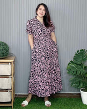 Load image into Gallery viewer, Diana Maxi Printed Dress 0001