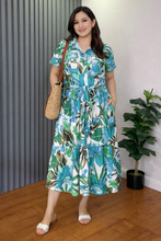 Load image into Gallery viewer, Sale! Kelly Maxi Printed Dress 0035