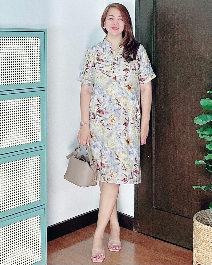 *Bea Printed Dress 0439