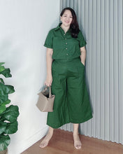 Load image into Gallery viewer, *Monique Premium Linen Emerald Green Coordinates 0018