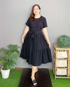 Mia Maxi Plain Dress 0008