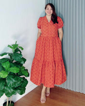 Load image into Gallery viewer, *Ariana Cotton Eyelet Dress 0143