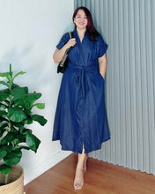 Load image into Gallery viewer, * Vera Plain Denim Dress 0002